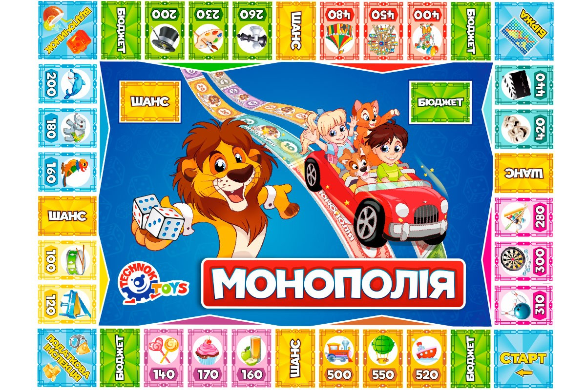 Настільна гра "Дитяча монополія ТехноК" зображення 