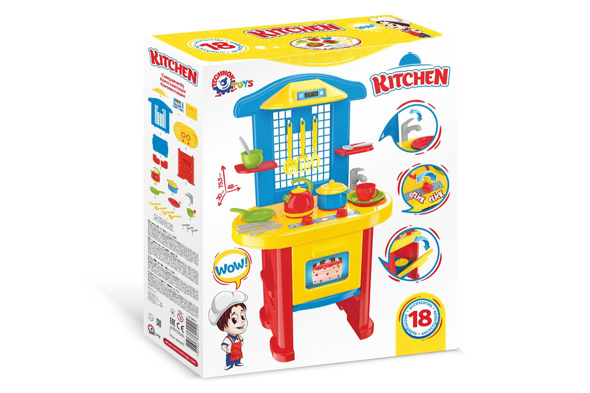 Іграшка дитяча кухня 3 ТехноК