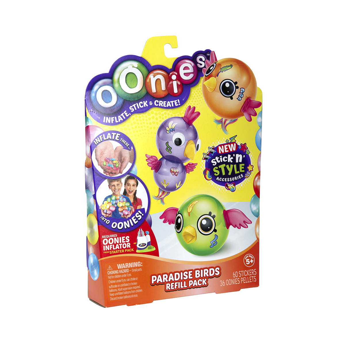 Фото3 Набор для создания игрушек OONIES - РАЙСКИЕ ПТИЧКИ (36 заготовок, 29 деталей) Каталог