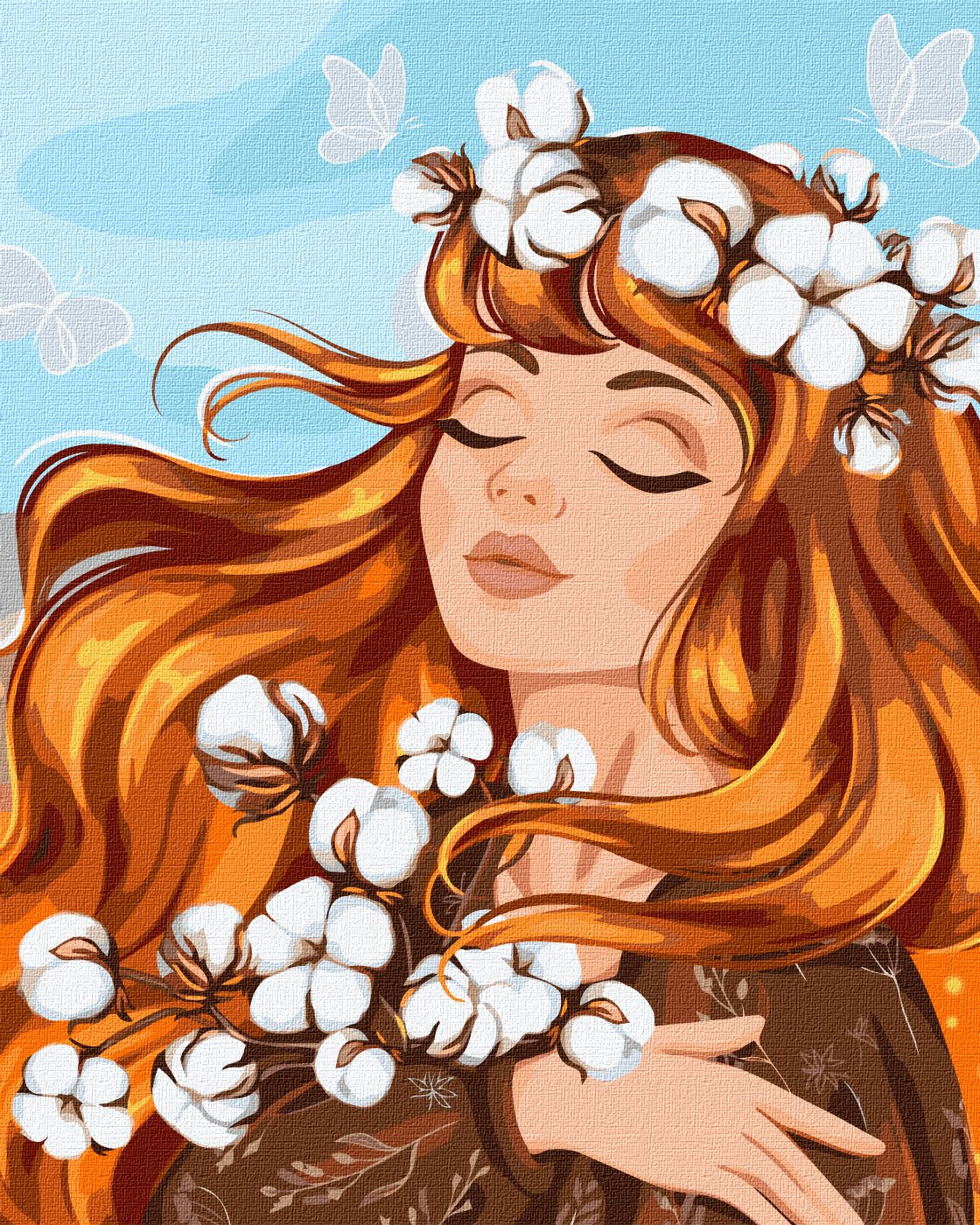 Вогняна ніжність ©krizhanskaya 40х50см Ідейка