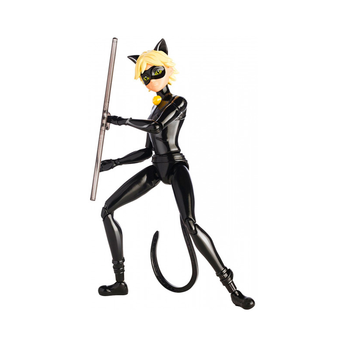 Фото3 Кукла-мальчик "ЛЕДИ БАГ И СУПЕР-КОТ" - СУПЕР-КОТ (14 см, 12 точек артикуляции, с аксессуарами) Каталог