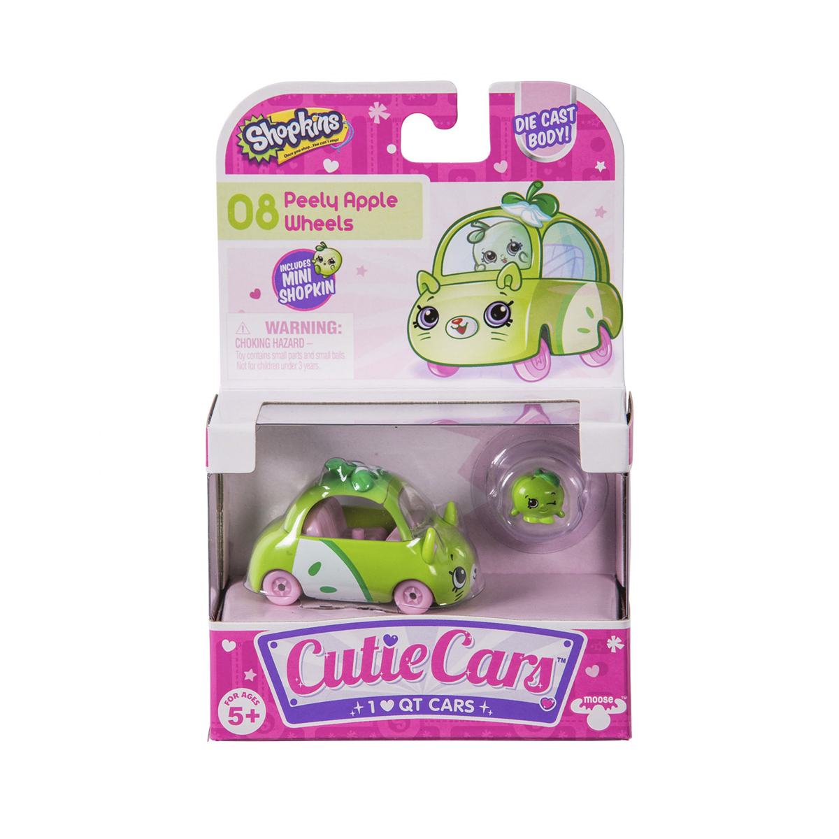 Фото4 Мини-машинка SHOPKINS CUTIE CARS S1 - ЯБЛОЧКО ВРУМ (с мини-шопкинсом) Каталог