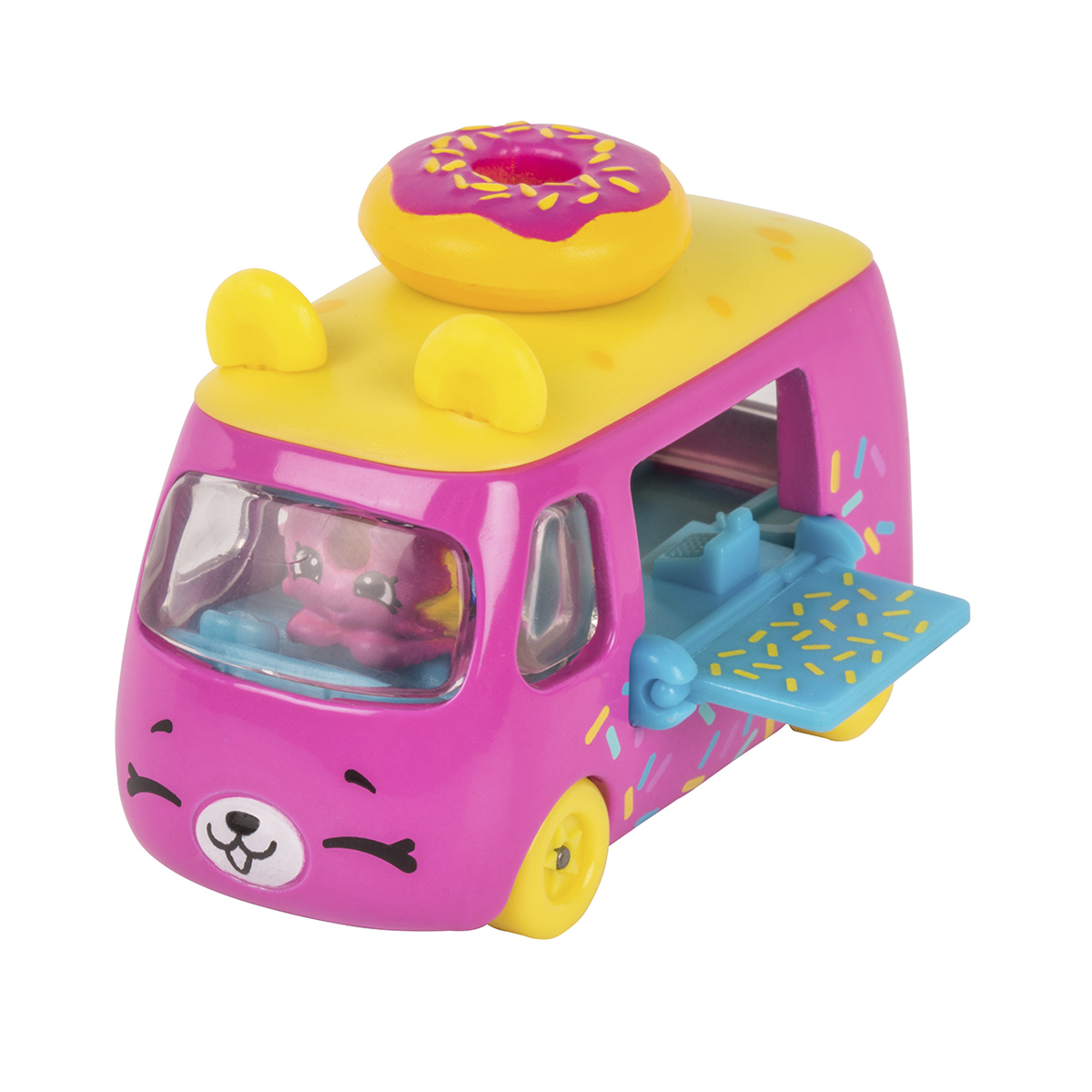 Фото2 Мини-машинка SHOPKINS CUTIE CARS S1 - ЭНЕРГИЧНЫЙ ПОНЧИК (с мини-шопкинсом) Каталог