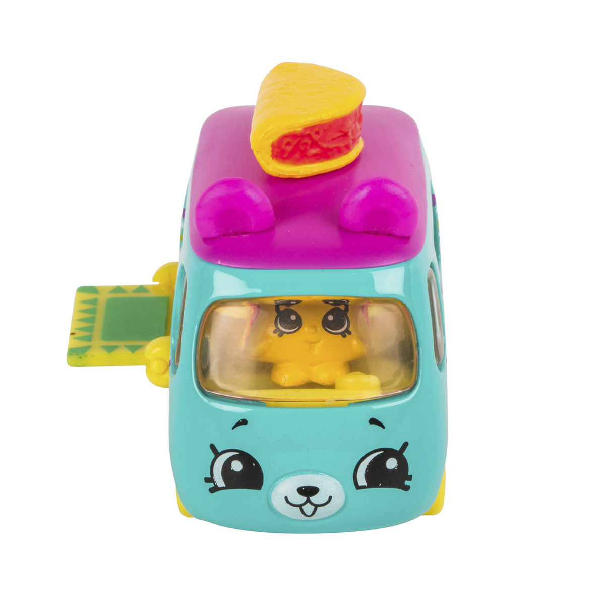 Фото3 Мини-машинка SHOPKINS CUTIE CARS S1 - ТАКО-ПУТЕШЕСТВЕННИК (с мини-шопкинсом) Каталог