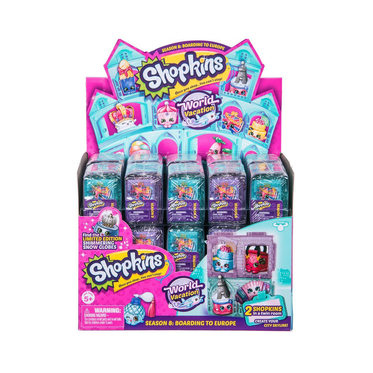 Фото5 Набор фигурок SHOPKINS S8 серии "Кругосветное путешествие" -  ДОМИК (2 шопкинса, домик) Каталог