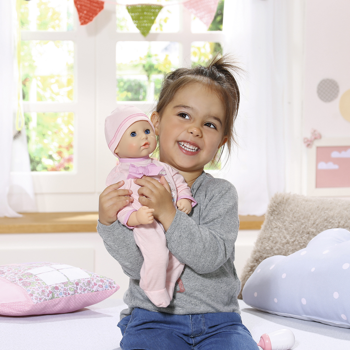 Фото9 Кукла MY FIRST BABY ANNABELL - МОЯ  МАЛЫШКА (девочка, 36 см) Каталог