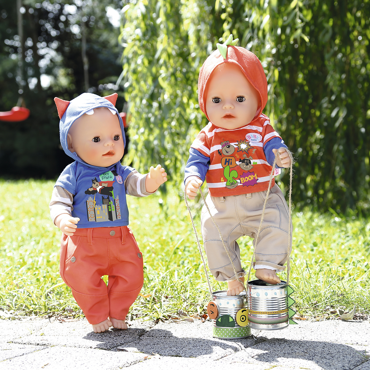 Фото6 Набор одежды для куклы BABY BORN - АКТИВНЫЙ МАЛЫШ (2 в ассорт.) Каталог
