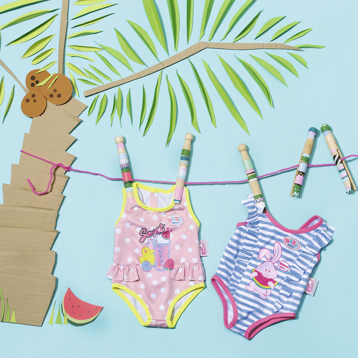 Фото3 Одежда для куклы BABY BORN - ЛЮБЛЮ КУПАТЬСЯ (2 в ассорт.) Каталог