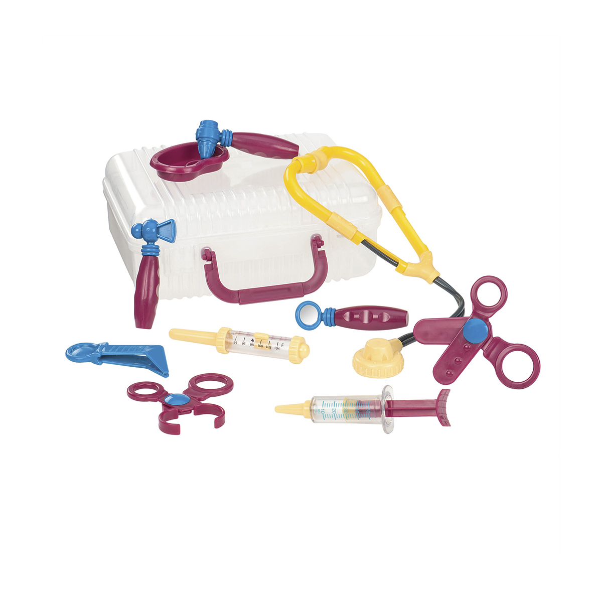 Фото2 Игровой набор - ЧЕМОДАНЧИК ВРАЧА (11 предметов) Каталог