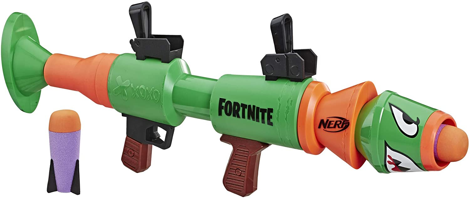 Бластер Нерф Фортнайт NERF Fortnite Rl Blaster - Fires Foam Rockets изображение 
