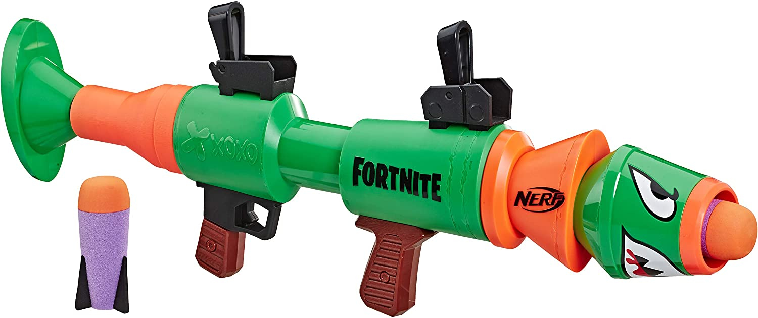 Бластер Нерф Фортнайт NERF Fortnite Rl Blaster - Fires Foam Rockets изображение 1