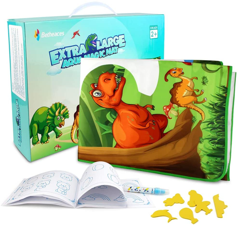 Большой коврик для рисования Динозавры Aqua Magic Doodle изображение 5