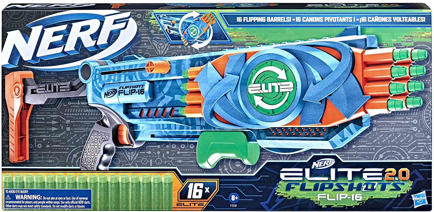 Бластер Нерф Элит 2.0 Флипшотс Флип-16 Nerf Elite 2.0 изображение 3