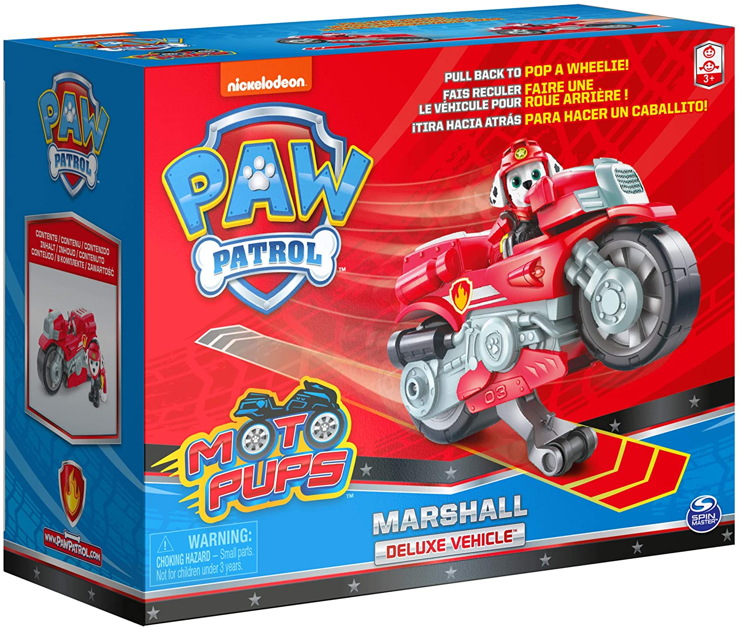 Игровой набор Щенячий Патруль Маршал на мотоцикле Paw Patrol изображение 4