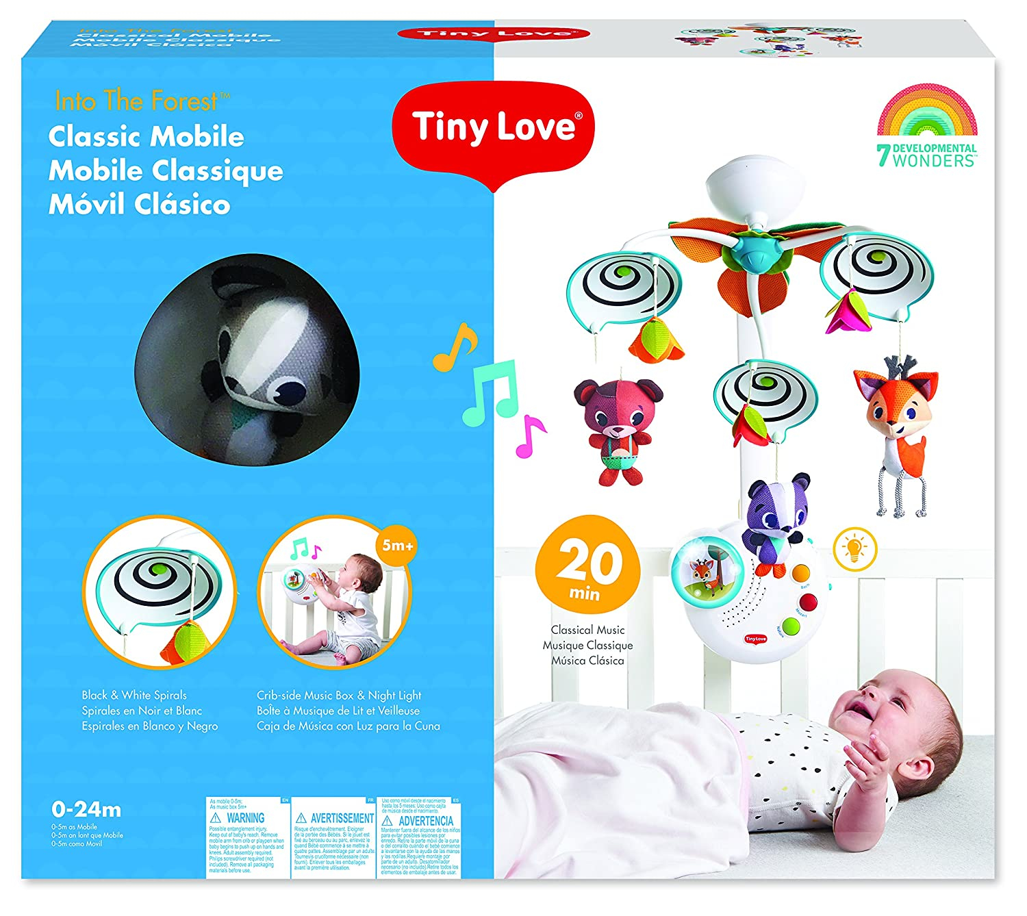 Мобиль Лесные друзья Тини Лав Tiny Love Into The Forest изображение 6