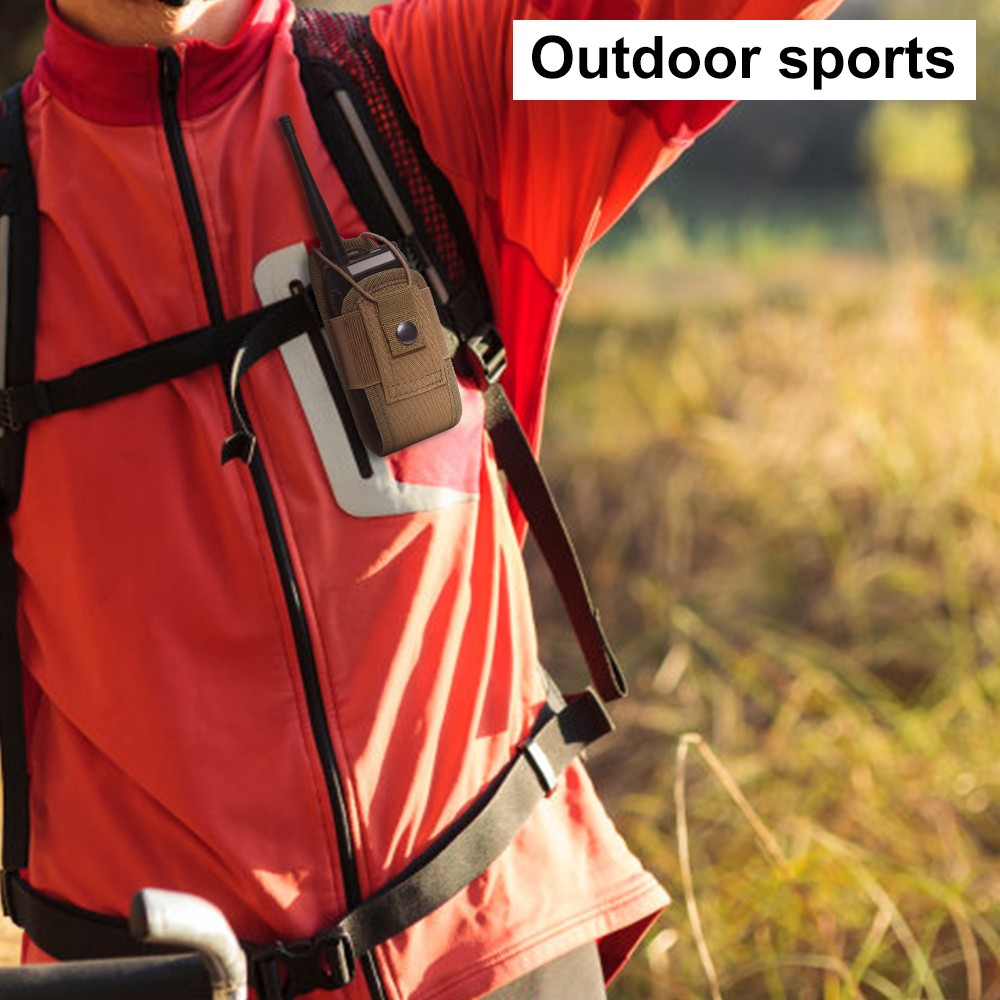 Тактический подсумок держатель для рации система Molly коричневый Тактичний підсумок для рації изображение 2