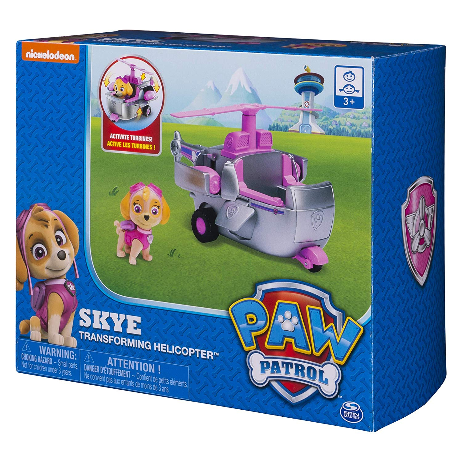 Игровой набор Скай и Спасательный вертолет Щенячий патруль/Paw Patrol Skye’s High Flyin’ Copter фото 4