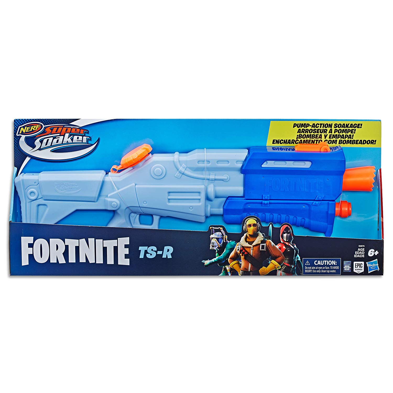 Водный бластер Нерф Фортнайт Nerf Fortnite TS-R Super Soaker Water Blaster Toy E6876 изображение 1